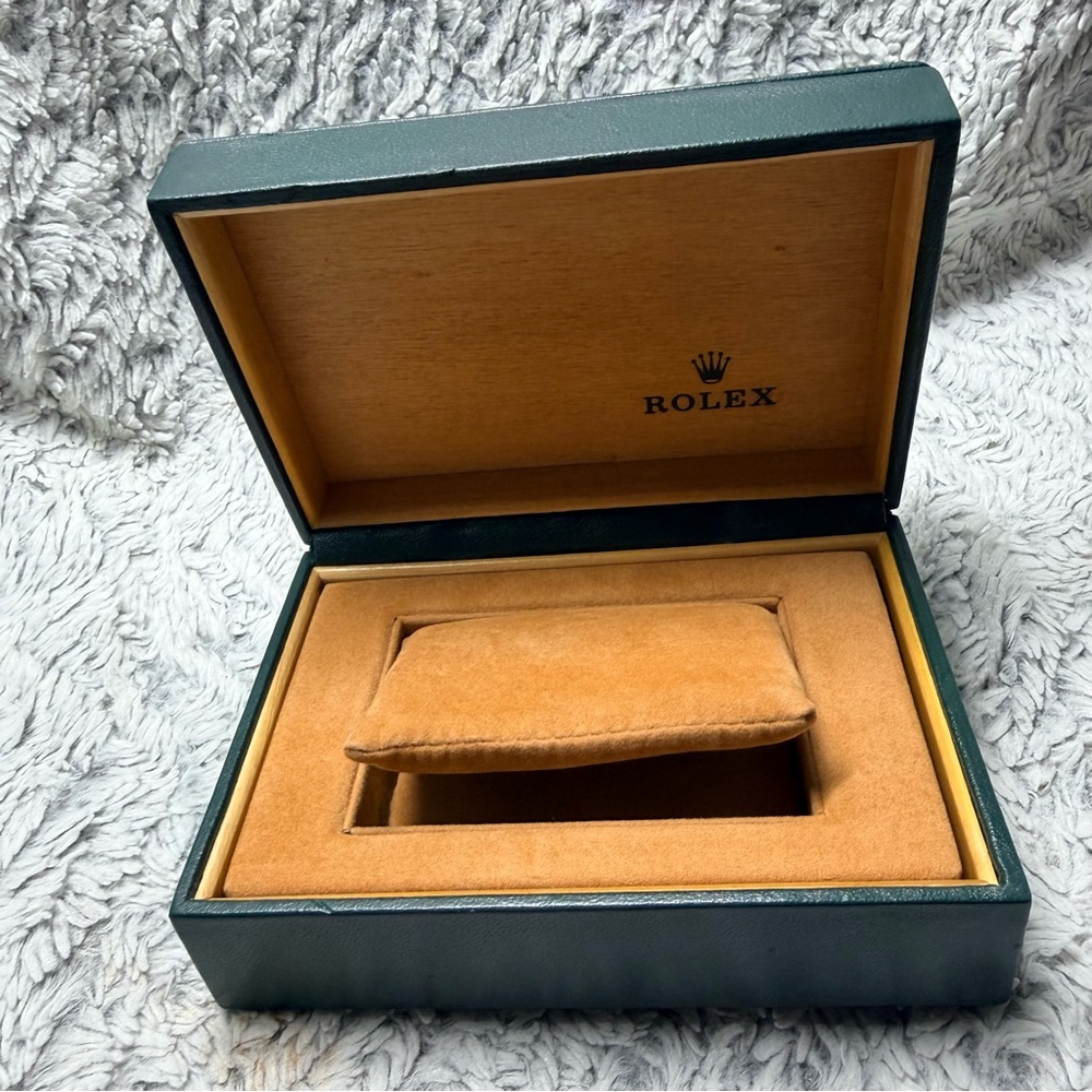ROLEX Green Watch Box 5.60x4x2.10 inches